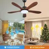 Wentylator sufitowy AIORBER z oświetleniem, 132 cm, cichy, Podgląd zdjęcia produktu 3