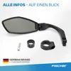 FISCHER Fahrrad-Spiegel PLUS mit konvexem Weitwinkel Produktbild-Vorschau 8
