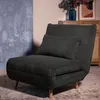 HOMLA Sofa SOLACE 1-osobowa, z funkcją spania sztruksowa Podgląd zdjęcia produktu 2