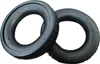 Two black headphone ear pads are shown against a white background. Podgląd zdjęcia produktu