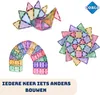 Coblo Magnetická stavebnice Pastel - 100 kusů Náhled obrázku produktu 3