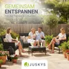 Juskys Polyrattan Gartenmöbel-Set Fort Myers inkl. Produktbild-Vorschau 7