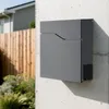 Cassetta postale di design Wiltec V19 antracite 370 x 102 x Anteprima dell’immagine prodotto 9