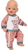 BABY born Jogging Suit Jungle 36cm, Zestaw ubrań dla lalek, Podgląd zdjęcia produktu 11