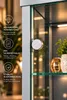 AGIONDA Standvitrine mit LED-Beleuchtung, Glasvitrine mit 2 Produktbild-Vorschau 6