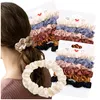 Set di 18 elastici per capelli in raso, elastici per Anteprima dell’immagine prodotto 3