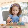 Holz Montessori Spielzeug ab 1 2 3 Jahr, Holzspielzeug Produktbild-Vorschau 2
