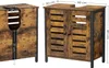 VASAGLE Waschbeckenunterschrank, mit 2 Lamellentüren, Produktbild-Vorschau 6