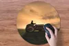 MuchoWow® Mauspad Mousepad Traktor - Landwirt - Nebel 50x50 Produktbild-Vorschau 3