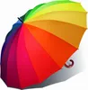 Happy Rain Regenschirm, lang, Rollkragen, Regenbogen, Produktbild-Vorschau 5