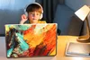MuchoWow® Laptop Aufkleber Sticker Cover Gemälde - Abstrakt Produktbild-Vorschau 3