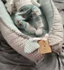 Waffelpique MINZE / Mini PUNKTE Grau Babynestchen Unterlage Produktbild-Vorschau 4