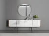 Luxus Esszimmer Modern Sideboard mit Spiegel Design Produktbild-Vorschau 1