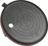 A black circular object with a red rim, likely a suction cup, is shown against a white background. Produktbild-Vorschau