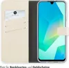 Selencia Echtleder Klapphülle Samsung Galaxy A16 - Greige Produktbild-Vorschau 3