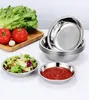 Mini-Dipschalen aus Edelstahl, 12 Stück, 8 cm, rund Voir les images du produit