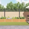 vidaXL Zvýšená posteľ svetlohnedá 600 x 80 x 45 cm Náhľad obrázku produktu 4