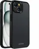 Accezz Rugged Frosted Back Cover iPhone 15 - Schwarz Produktbild-Vorschau 1