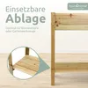 holz4home® Hochbeet inkl. Vlies-, Einlegevlies Naturholz Produktbild-Vorschau 5