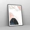 Gerahmtes Poster - Schwarzer Rahmen - Abstraktion Modern Produktbild-Vorschau 8