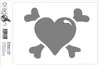 Aufkleber / Autoaufkleber - JDM - Die cut - Heart und Produktbild-Vorschau 2