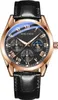 Montre NI-33690 Noire pour Hommes - Élégance et Style Voir les images du produit 1