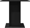 vidaXL Esstisch Schwarz Eichen-Optik 80x80x75 cm Produktbild-Vorschau 5