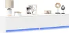 vidaXL TV-Wandschrank mit LED Weiß 180x31x38 cm Produktbild-Vorschau 2