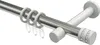 Interdeco Gardinenstange / Vorhangstange Edelstahl-Optik / Produktbild-Vorschau 1