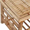 set di 4 pezzi per salotto da giardino con cuscini in bambù Anteprima dell’immagine prodotto 11
