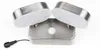 Solar Doppelstrahler LED Strahler mit Bewegungssensor Solarlampe mit 20 warm-weißen SMD LED's Sensor-Reichweite ca. 6m Produktbild-Vorschau