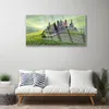 Acrylglasbilder 100x50 Wandbild Druck Wiese Bäume Natur Produktbild-Vorschau 3