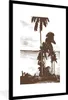 MuchoWow® MuchoWow® Gerahmtes Poster Meer - Palme - Strand Produktbild-Vorschau 1