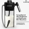 Klarstein SteelPresso Milchaufschäumer – 0,55L, Elektrisch, Produktbild-Vorschau 2