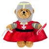Teddybär Ritter 22 cm stehend rot Plüschtier Produktbild-Vorschau 1
