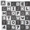 Relaxdays Puzzlematte ABC und Zahlen, 60 Teile, Spielmatte Produktbild-Vorschau 1