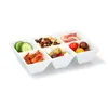 Snackschalen aus weißem Porzellan - 6er-Set Produktbild-Vorschau 3