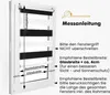 Diagram showing how to measure a window for a roller blind. Produktbild-Vorschau