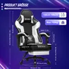Aiibot Gaming Stuhl Bürostuhl Schreibtischstuhl Produktbild-Vorschau 6