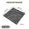Piastrelle in PVC a incastro, formato 30,5 x 30,5 cm, circa Anteprima dell’immagine prodotto 4