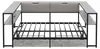 Divano letto Flieks con struttura in metallo 140x200 cm con Anteprima dell’immagine prodotto 7