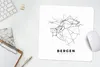 MuchoWow® Mauspad Mousepad Stadtplan - Mons - Karte - Produktbild-Vorschau 6