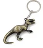 Onwomania Schlüsselanhänger - "T-Rex Dino Urzeit" - Metall Produktbild-Vorschau 1