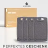 EXITOSO Planches à déjeuner - set de 4 - plastique, lavable Voir les images du produit 7