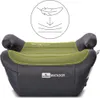 A car seat booster with a graphic overlay indicating lightness and flexibility. Náhľad obrázku produktu