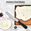 Winkelpalette Torte Set, 2 Stück Edelstahl Streichpaletten Produktbild-Vorschau 5
