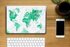 MuchoWow® Laptop Aufkleber Sticker Cover Weltkarte - Produktbild-Vorschau 2