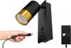 Kinkiet Lampa Nocna Oprawa Ścienna do Czytania GU10 USB Podgląd zdjęcia produktu 5