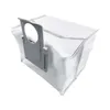 A white vacuum cleaner dust bag with a gray plastic attachment is shown against a white background. Náhľad obrázku produktu