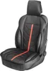 WALSER Sitzauflage Auto Kimi, Sitzschoner Auto schwarz/rot, Produktbild-Vorschau 5